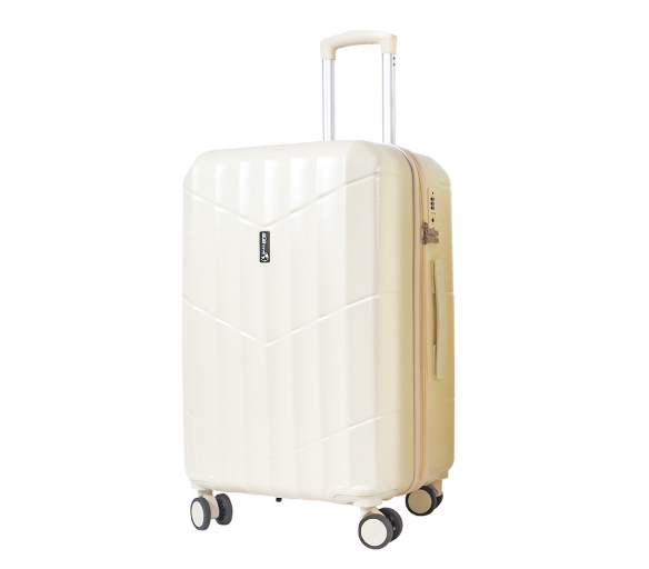 Aga Travel Cestovní kufr 77x48x30 cm Béžový 2CZ042 - II. JAKOST