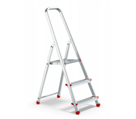 Higher Hliníkové jednostranné schůdky 1x3