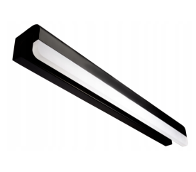Nástěnné svítidlo LED do koupelny - 50 cm - 12 W černé