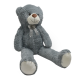 Aga4Kids Plyšový medvěd 130 cm Šedý
