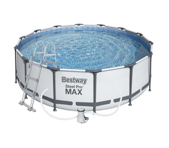 Bestway Steel Pro Max 3,66 x 1 m + Kartušová filtrace + schůdky 2DAZ123 - II. JAKOST