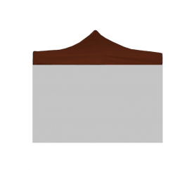 Aga Náhradní střecha POP UP 3x3 m Brown