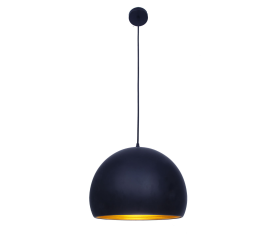 LED stropní svítidlo B7108 - E27 - 35cm - černá