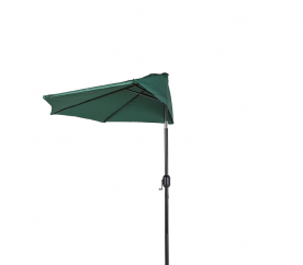 Aga Půlkruhový slunečník CLASSIC 270 cm Dark Green