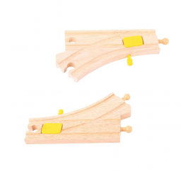 Bigjigs Rail Přehazovací výhybka 2 ks