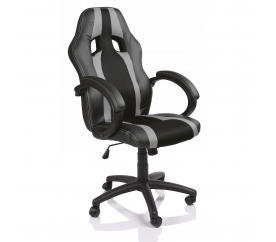 Tresko Herní židle Racing RS018 Black - Silver