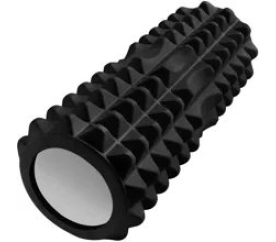 Roller jóga - masážní válec (černý) 23570