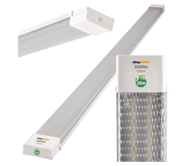 8x LED panel SATURN 120cm 36W studená bílá