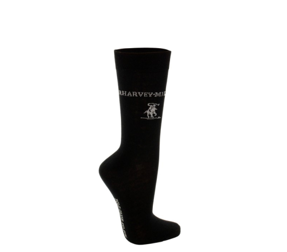 Harvey Miller Ponožky 3 PACK Black