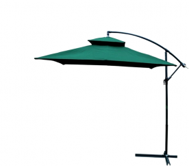 Aga Zahradní slunečník GARDEN 250x250 cm HD-018 Dark Green