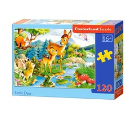 CASTORLAND Puzzle 120 dílků - Malý jelen
