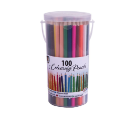 Pastelky 100 ks v kyblíku