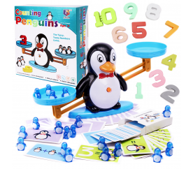 Aga4Kids Edukační tučňáková váha s čísly