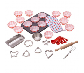 Bigjigs Toys Set nástrojů pro pečení
