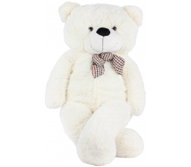 Aga4Kids Plyšový medvěd 130 cm Bílý