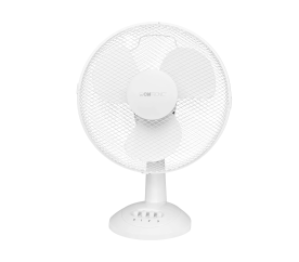 Clatronic Stolní ventilátor 30 cm Bílý 6DAZ382 - II. JAKOST