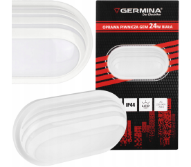 Přisazené stropní LED svítidlo bílé 24W - IP44 - neutrální barva