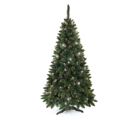 Aga Vánoční stromeček Borovice 180 cm Crystal zlatá