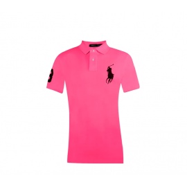 Ralph Lauren CUSTOM-FIT Carmel Pink Big Pony Navy