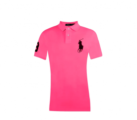 Ralph Lauren CUSTOM-FIT Carmel Pink Big Pony Navy