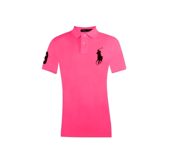 Ralph Lauren CUSTOM-FIT Carmel Pink Big Pony Navy