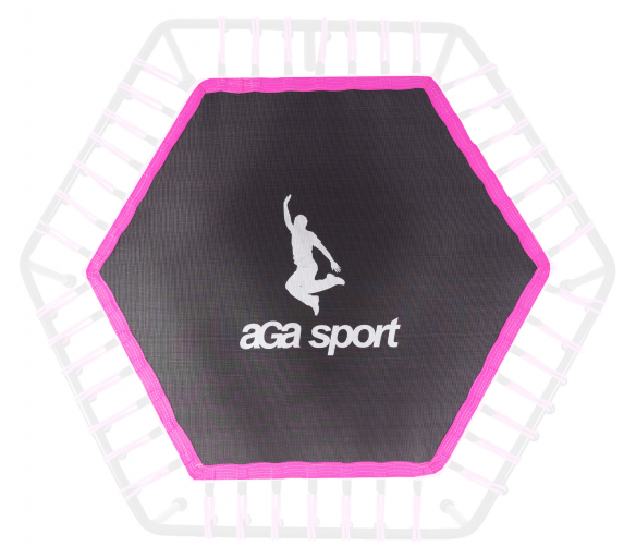Aga Odrazová plocha k fitness trampolíně Pink