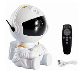 Aga Hvězdný projektor sedící astronaut s dálkovým ovládáním 6DZ151 - II. JAKOST