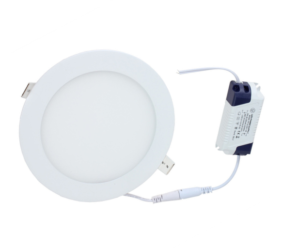 LED panel KRUHOVÝ vestavný BRGD0104 - 170x170x17mm - 12W - 230V - 860Lm - studená bílá