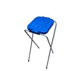 Aga Stojan na odpadkové pytle 1x120 l Modrý
