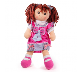 Bigjigs Toys Látková panenka Emma 38 cm