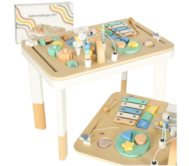 Barevný manipulační stolek Lulilo montessori