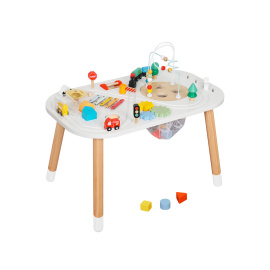 Aga4Kids Dětský montessori stůl s aktivitami a vláčkodráhou 2DZ249 - 2.JAKOST