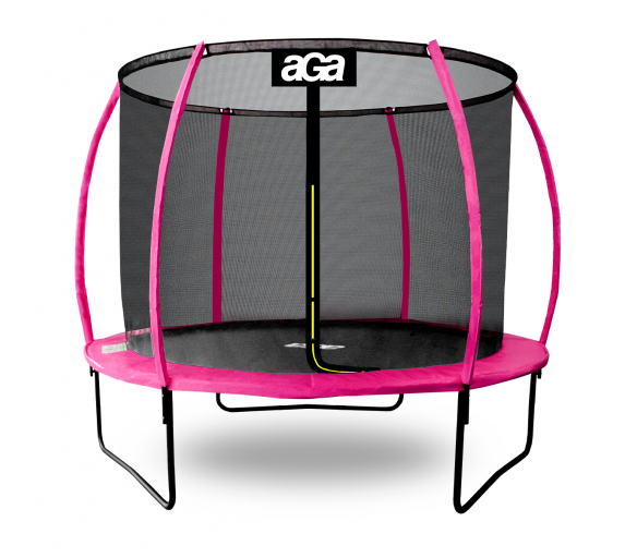 Aga SPORT EXCLUSIVE Trampolína 180 cm Růžová + ochranná síť