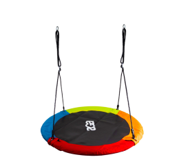 Aga Závěsný houpací kruh 110 cm Čtyřbarevný