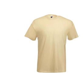 Fruit Of The Loom Tričko VALUEWEIGHT T Natural