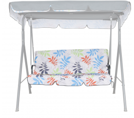 Aga Podsedák na zahradní houpačku MAJKA Flower White