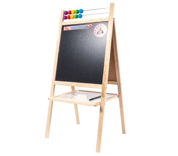 Aga4Kids Dětská oboustranná tabule MMBL-P