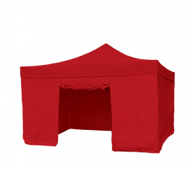 AGA Prodejní stánek 4S 3x4,5 m Red