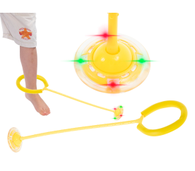 Aga Hula hop Skákací hvězda LED Žlutá