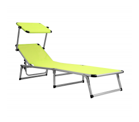 Aga Zahradní polohovací lehátko GARDEN EXCLUSIVE MC372310GG Yellow Green