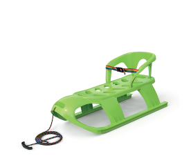 Prosperplast Sáňky Bezzy Seat Zelené