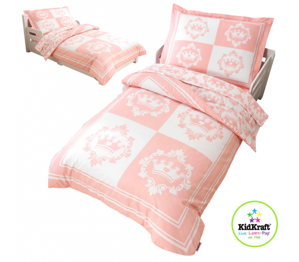 KidKraft Povlečení mikrovlákno CLASSIC PRINCESS 100x150, 60x75 cm