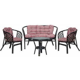 Aga Ratanová sestava BAHAMA Black Red-White
