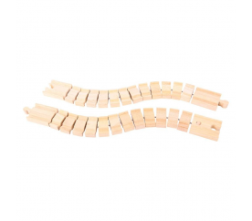 Bigjigs Rail Ohebná kolej 2 kusy