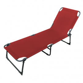 Linder Exclusiv Zahradní lehátko MC37201R Červené