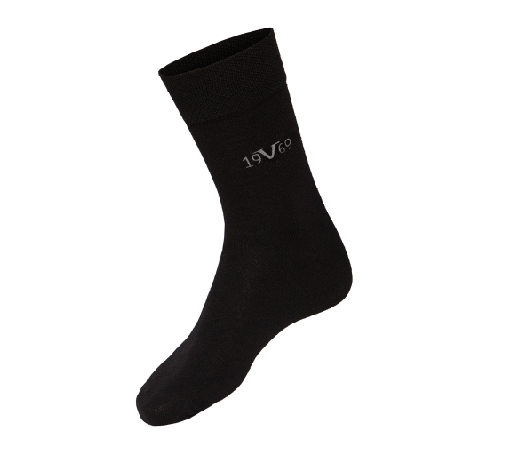 Versace 19.69 Ponožky BUSINESS 5-Pack Black (C130)
