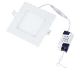 LED panel ČTVERCOVÝ BRGD0087 120x120x20mm vestavný - 6W - 230V - 390Lm - studená bílá