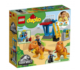 Lego Jurassic World T. rex a věž