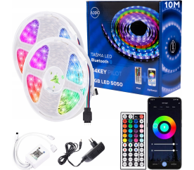 LED pásek 10m RGB Bluetooth + dálkové ovládání