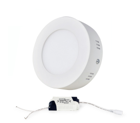 LED panel KRUHOVÝ BRGD0113 120x120x30mm přisazený - 6W - 230V - 390Lm - studená